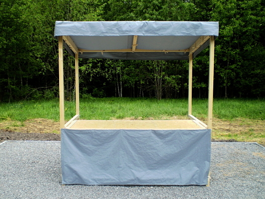 Prodejní stánky - stánek plátěný 200x150