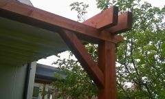 Pergola s posuvnou střechou