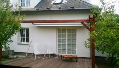 Pergola s posuvnou střechou